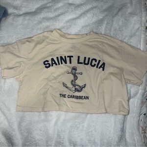 Cream ‘saint lucia’ shirt
